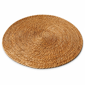 Tapis griffoir rond pour chat — 40 cm — fond blanc