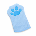 Gant-serviette de séchage pour chien et chat — fond blanc