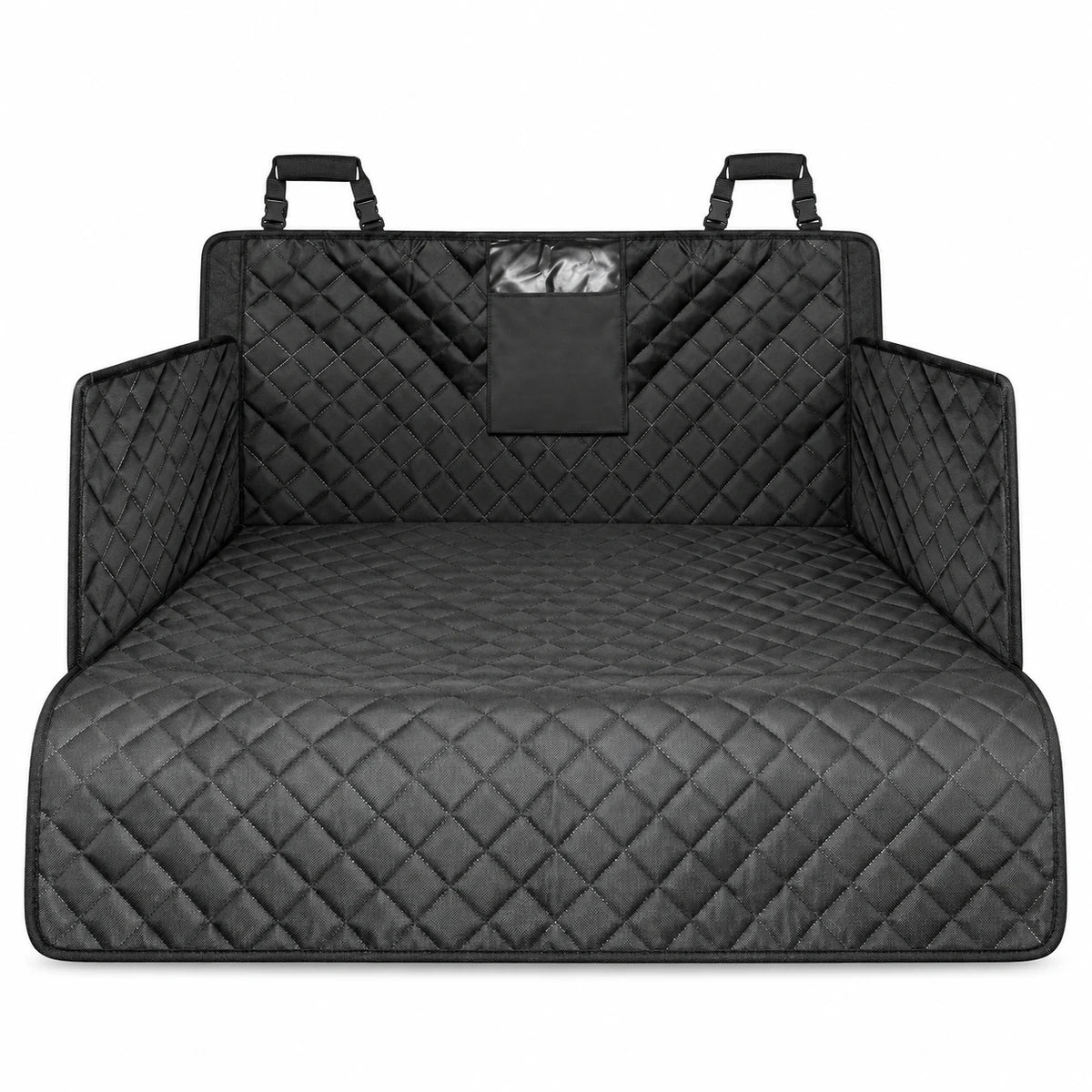 Protection de coffre pour voyager avec son chien — fond blanc