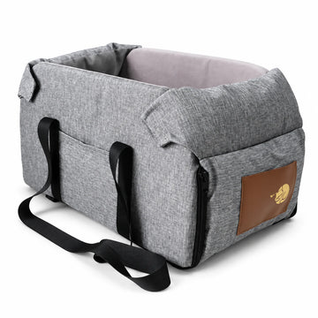 Panier de voyage pour petit chien et chat — fond blanc