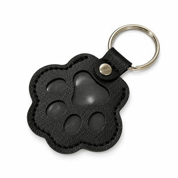 Porte-clés patte à souvenir — fond blanc