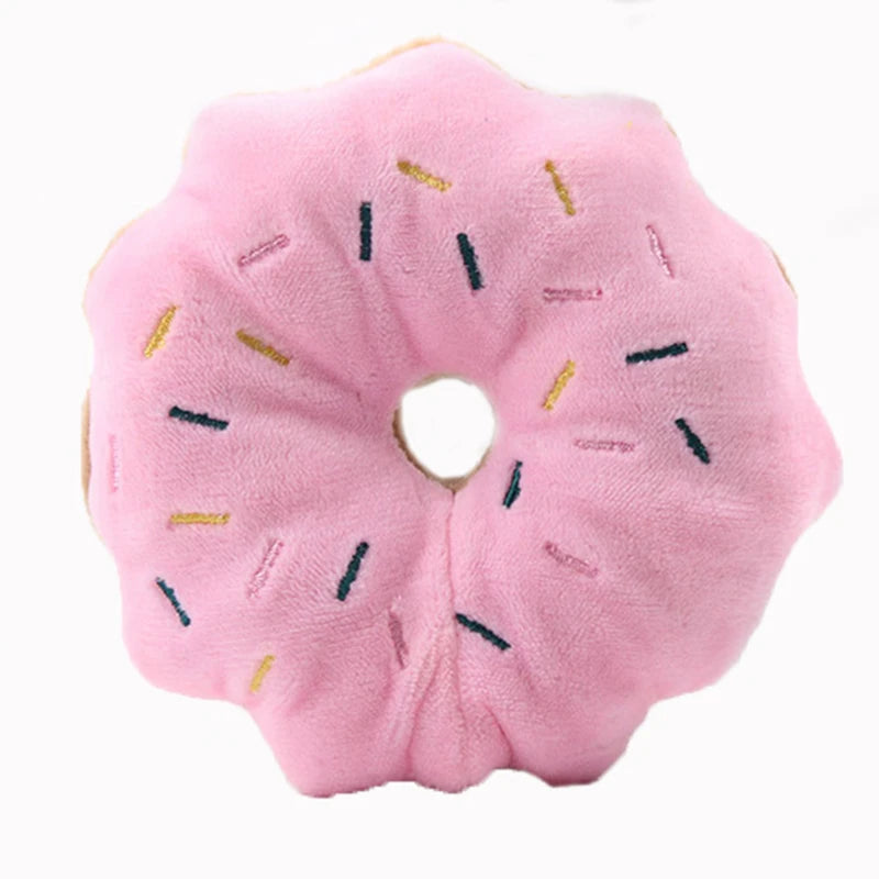 Donut en peluche sonore pour chien — 2