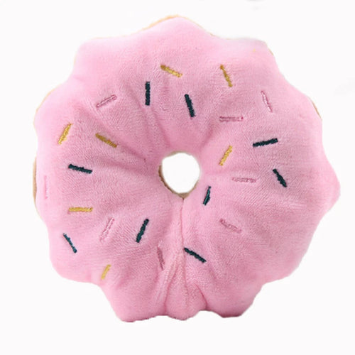 Donut en peluche sonore pour chien — 2