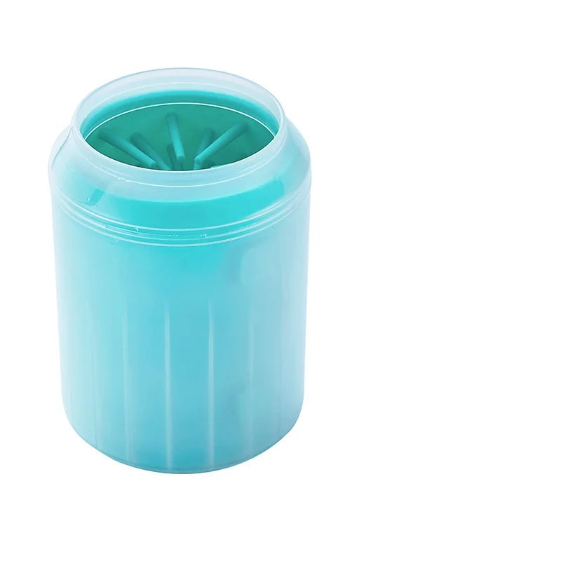 Gobelet lave-pattes à picots souples pour chien — WOUF BAZAR