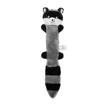 Raton laveur en peluche sonore pour chien — 1