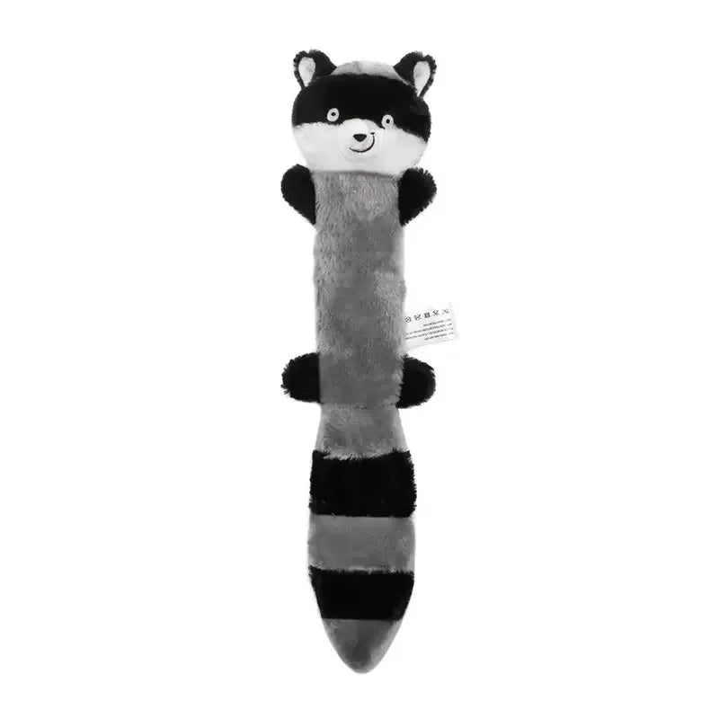 Raton laveur en peluche sonore pour chien — 1