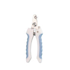 Coupe-griffes blanc et bleu pour chien et chat, petite taille S