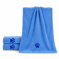 Serviette épaisse pour chien et chat — Deux formats — fond blanc