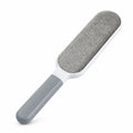 Brosse anti-poils double face pour textiles — fond blanc