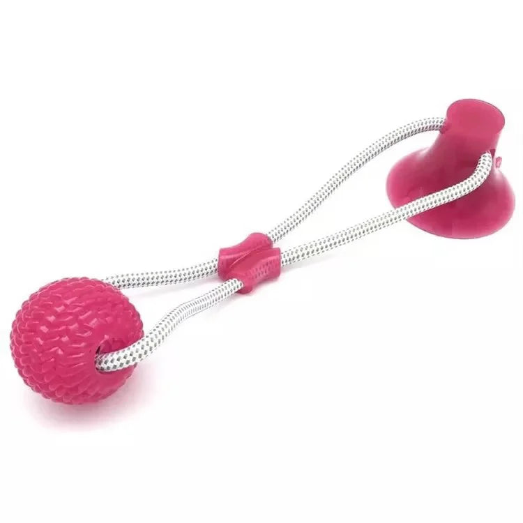 Balle à corde avec ventouse pour chien — 2
