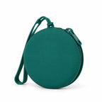 Pochette à friandises ronde en silicone pour chien — fond blanc
