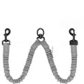 Laisse double élastique pour promener deux chiens — WOUF BAZAR