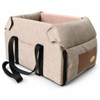 Panier de voyage pour petit chien et chat — fond blanc