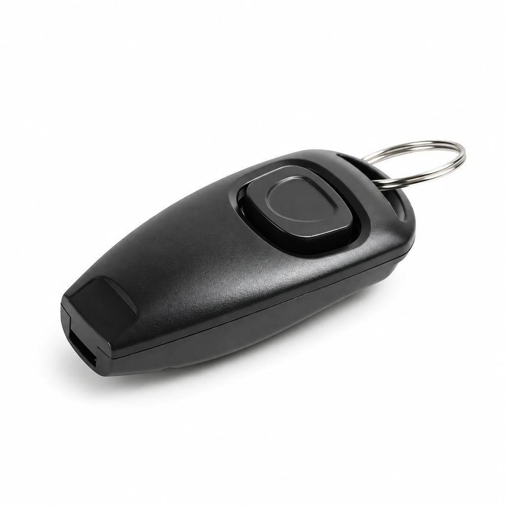Clicker et sifflet 2 en 1 pour chien — fond blanc