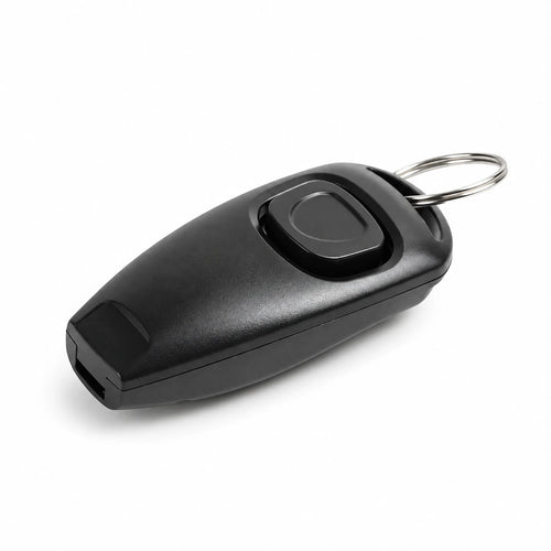 Clicker et sifflet 2 en 1 pour chien — fond blanc
