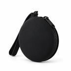 Pochette à friandises ronde en silicone pour chien — fond blanc