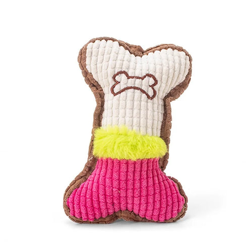 Os en peluche sonore pour chien — 2