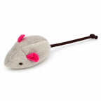 Souris en peluche pour chat — 1 ou 2 pièces — fond blanc