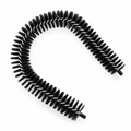 Brosse de rechange noire pour arche de toilettage pour chat, vendue seule sans socle