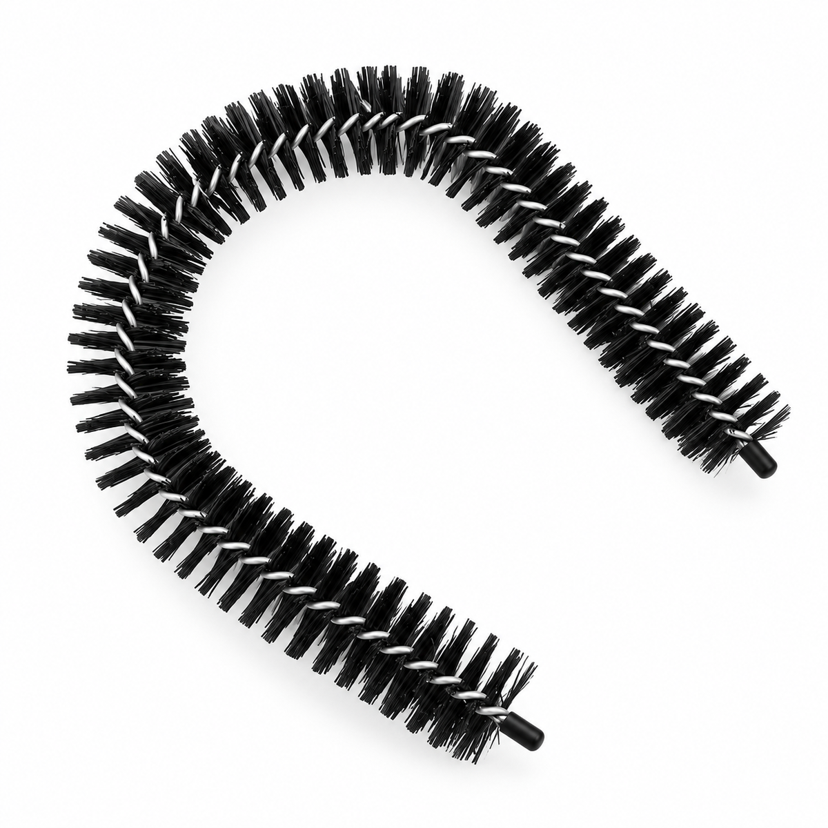 Brosse de rechange noire pour arche de toilettage pour chat, vendue seule sans socle