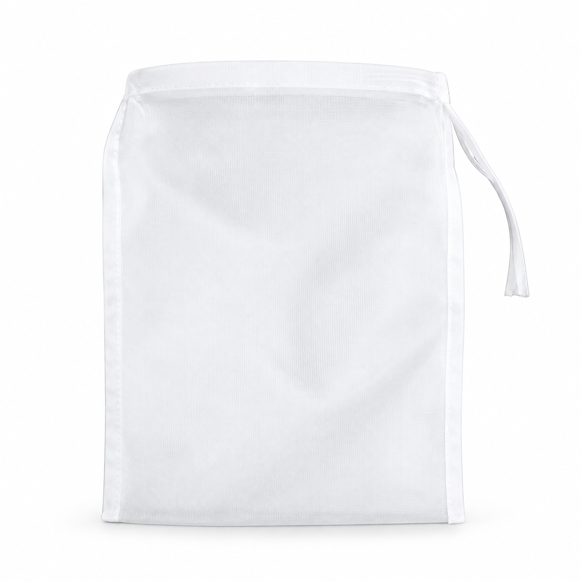 Sac blanc en maille fine pour masses filtrantes d’aquarium, 15 × 20 cm