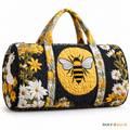 Sac de voyage Abeilles & fleurs — Abeille & marguerites — WOUF BAZAR