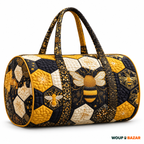 Sac de voyage Abeilles & fleurs — Reine des abeilles — WOUF BAZAR