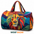 Sac de voyage Compagnons Lion flamboyant — WOUF BAZAR