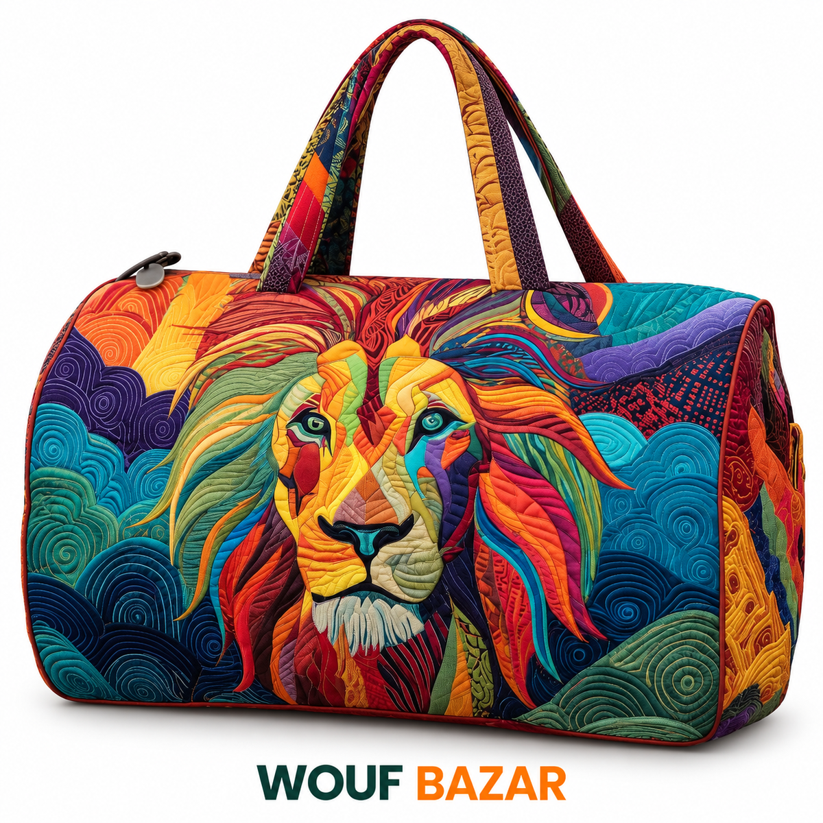 Sac de voyage Compagnons Lion flamboyant — WOUF BAZAR