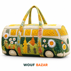 Sac de voyage Escapade — Forêt ensoleillée — WOUF BAZAR
