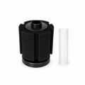 Filtre à mousse compact pour aquarium avec socle et tube transparent