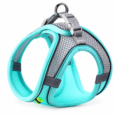 Harnais confort en maille pour petit chien et chat — produit sur fond blanc