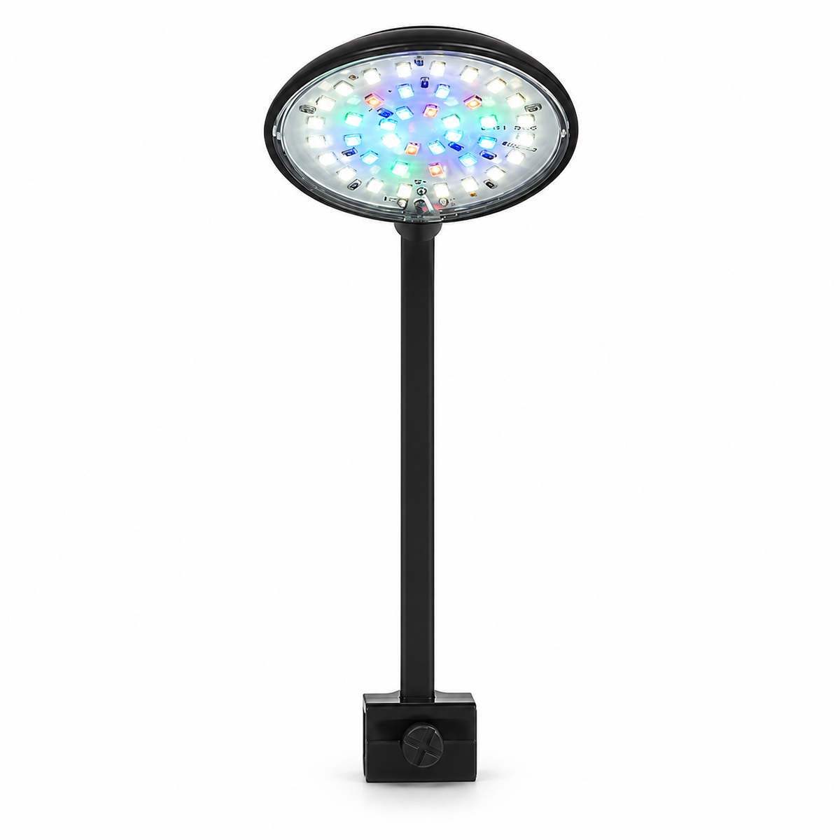 Lampe LED USB noire de 5 W avec fixation pour aquarium