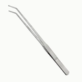 Pince courbée en acier inoxydable pour aquascaping, 48 cm